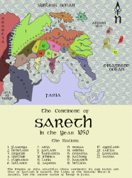 Map of Sareth